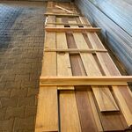 Ca. 35x Guyana Ipé Planken Geschaafd Country Grade, 18x190mm, lengte 1